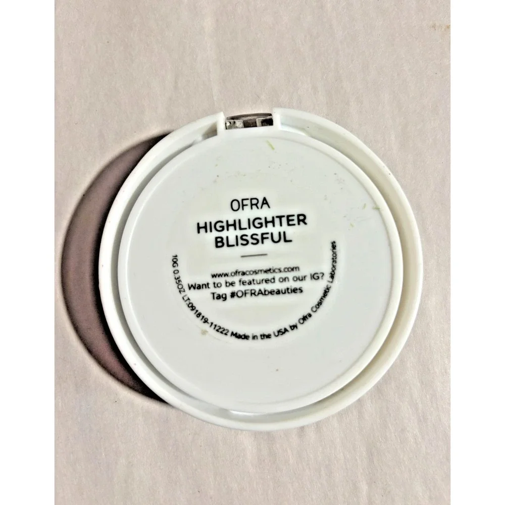 OFRA Blissful Highlighter 10g Shimmer Bronzed Glow Makeup Compact Made USA